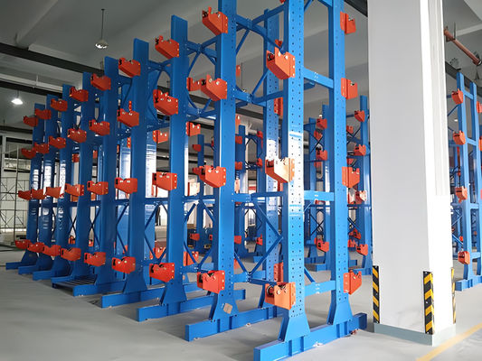 Powder Coating Metal Storage Rack Cable Coil Hanging System 4500kgs/Level