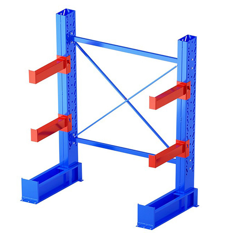 Cantilever Library Shelving Systems For Sale Single Double Side Steel Warehouse Shelf Storage Steel Metal