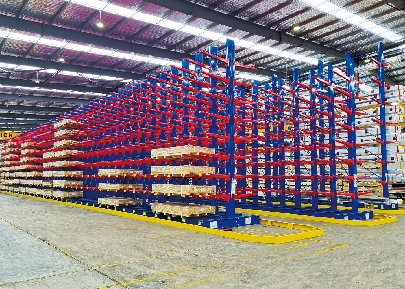 Electrical Heavy Duty Cable Reel Rack System Industrial Warehouse ...