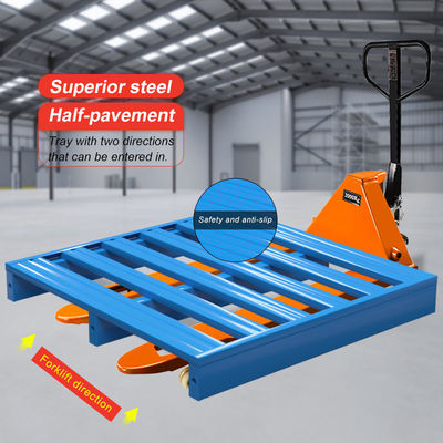 Foldable Steel Pallet Flat Iron Pallet Tray Heavy Duty Racking Steel ...