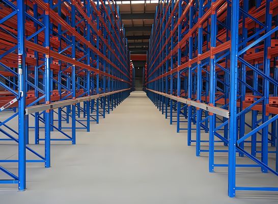 Steel Roller Track Gravity Rack System Heavy Duty Warehouse Storage ...