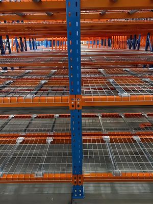 Flared Welded Galvanized Steel Metal Storage Steel Wire Mesh Decking ...