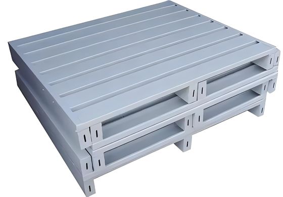 Steel Pallet Racket Storage Equipment Stackable Pallets Industrial Steel Pallet Rack Heavy ...