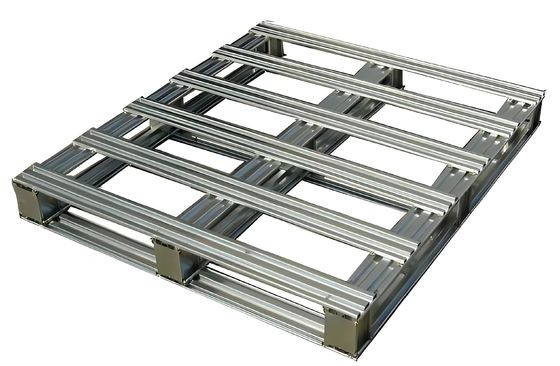 Steel Pallet Racket Storage Equipment Stackable Pallets Industrial Steel Pallet Rack Heavy ...